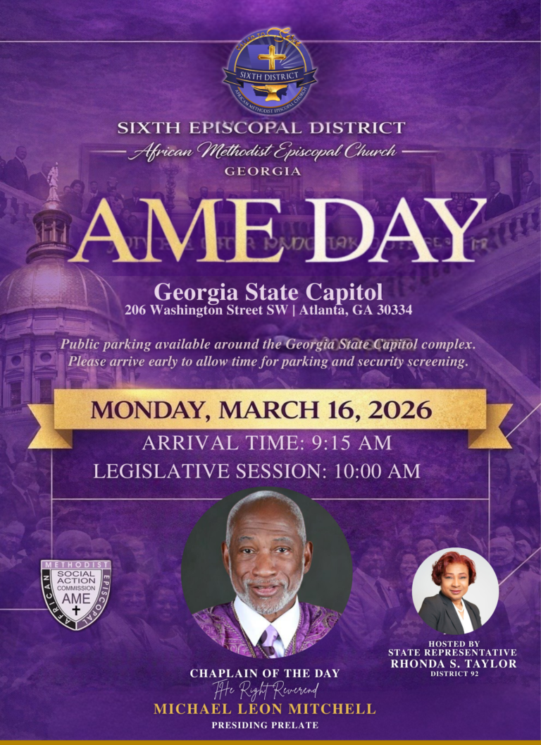 AME Day at Georgia State Capit0l